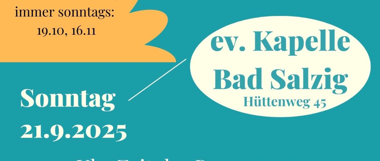 Familiengottesdienst September