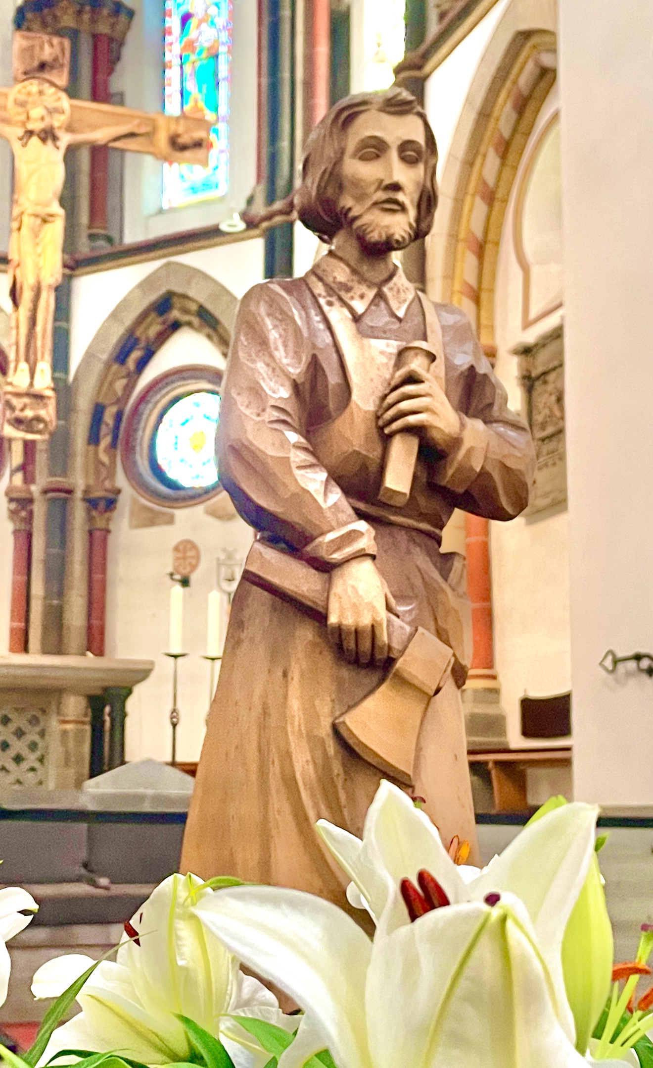 Statue des Hl. Josef in der Basilika