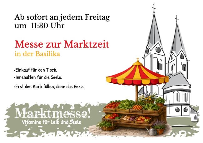 Werbung Marktmesse