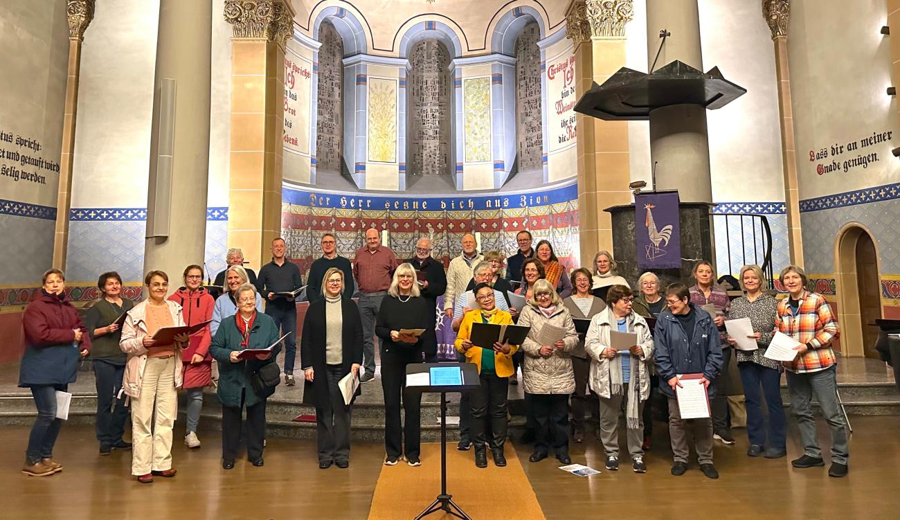 gemeinsame Chorprobe